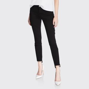 FRAME Le Skinny de Jeanne Raw Stagger-Hem Jeans NWOT
